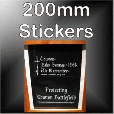 200mm x 87mm Customised Self Adhesive Advertising Stickers for Windows or Bumper for Car,Vehicle,Van-Advertise Business,Service,Club,Company,Website,URL